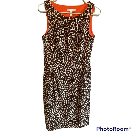 London Times Dresses & Skirts - London Times| Brown and Tan pattern midi dress